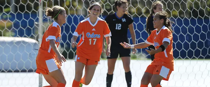 No. 12 Gator Soccer Defeats Kentucky 3-0