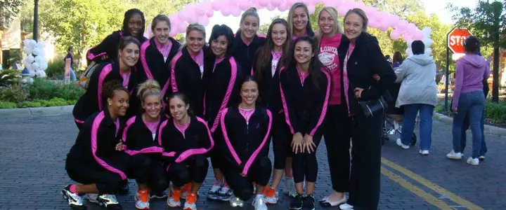 Gator Gymnasts Assist at Saturday's Eighth Annual Making Strides Against Breast Cancer Walk