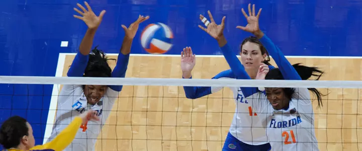 No. 13 Gators Make It Eight Straight with 3-0 Sweep of Mississippi State