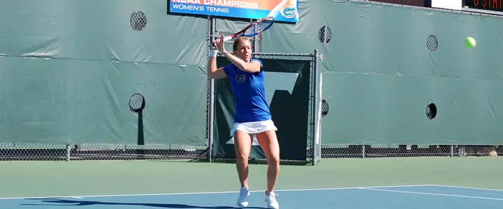 Impressive Tournament Play Lands Embree in USTA/ITA Finals Match Set For Monday