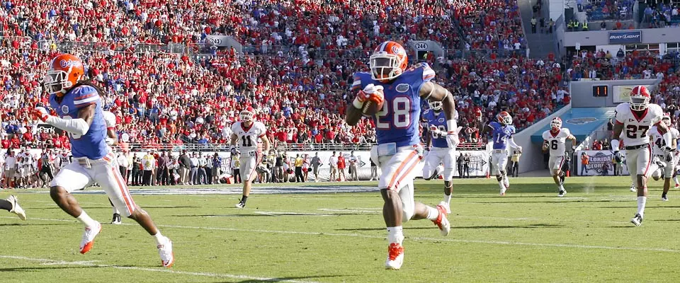 Georgia Rallies to Defeat Florida, 24-20