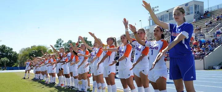 No. 23 Florida Opens Southeastern Conference Soccer Tournament Play Wednesday versus Georgia
