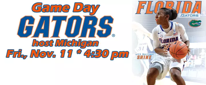 Gators Host Michigan in Season-Opener on Friday