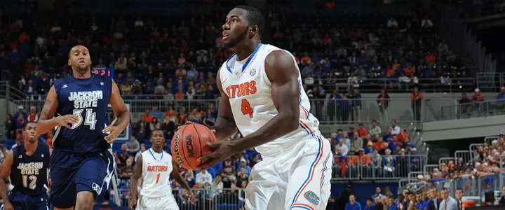 Patric Young has a Career Night as Florida Tallies a 99-59 Win Over Jackson State
