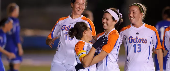 Florida Advances with 3-0 Win Over Florida Gulf Coast in NCAA Soccer Opening Round