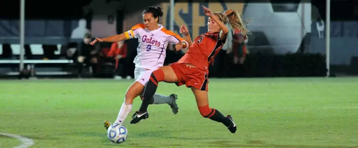 No. 23 Gator Soccer Advances to SEC Tournament Semifinal with 2-0 Win Over Georgia