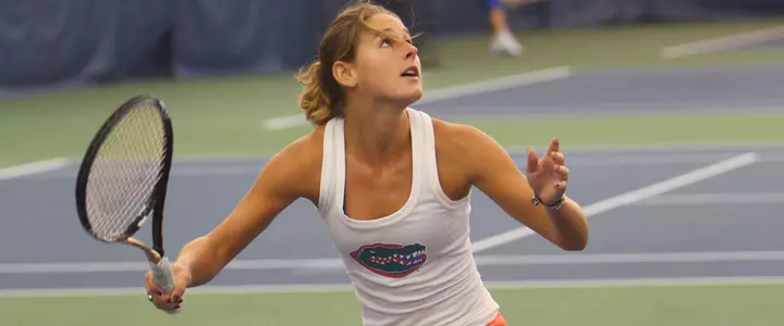 Updated: Joanna Mather Highlights Busy Day of Women's Tennis Action on Friday