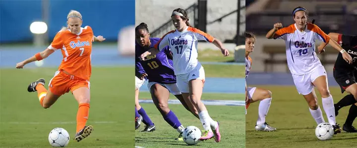 Three Gators Named to NSCAA All-South Region Soccer Teams