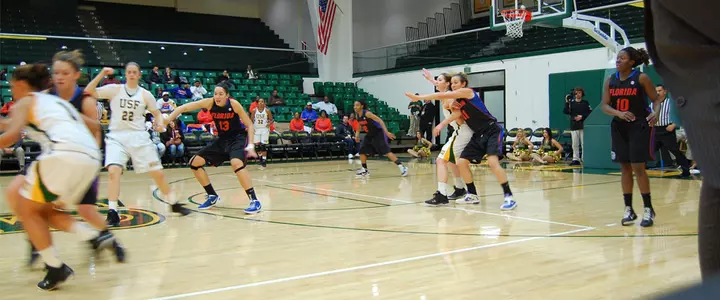 Jennifer George Leads Balanced Team Win Against San Francisco, 91-68