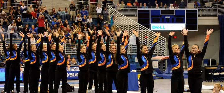 No. 1 Gator Gymnastics Heads to No. 4 Georgia for Second Road Meet of Season
