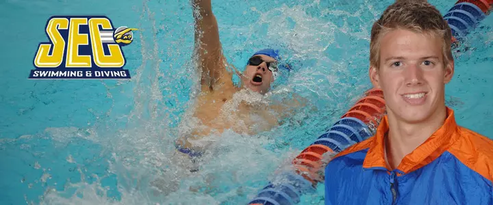 Fourteen Gators Qualify for Thursday Night Finals on Day Two of SEC Championships