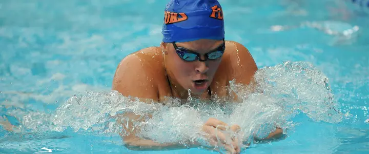 Dwyer Swims Nation's Fastest 400 IM as Gators Qualify 18 for Day Three SEC Finals