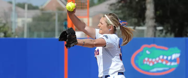 No. 5 Florida Softball Sweeps No. 22 UNC With 10-0 Victory Sunday