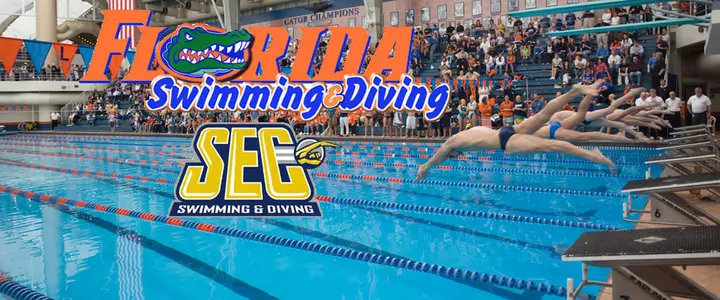 UF Swimming & Diving Earns School-Record Six SEC Yearly Awards, 19 All-SEC Selections and 56 Overall Honors