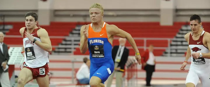Horn Sits In First Place After Day One of SEC Heptathlon