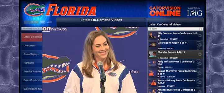 Head Coach Amanda Butler Previews Upcoming SEC Tournament With Media Monday