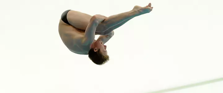 Anthony Lewark Reaches Finals Again on Day Two of NCAA Zone Diving Championships