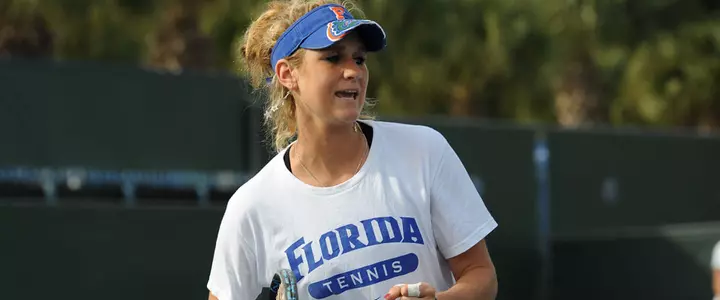 No. 1 Women's Tennis Tops Alabama, 6-1