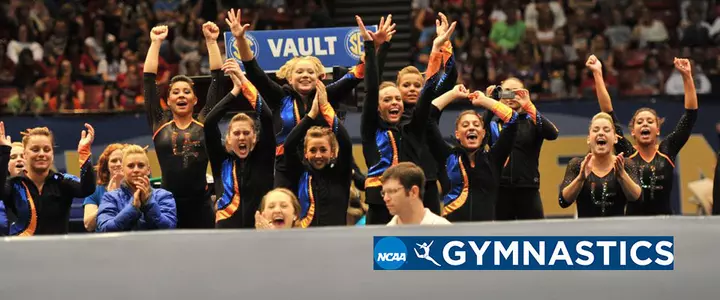 NCAA Gymnastics Region Field Announced - Florida in North Central Region in Denver