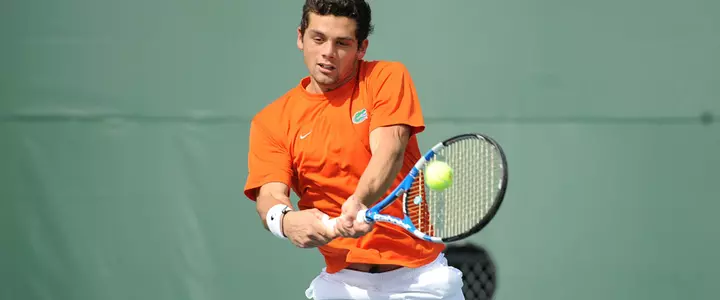 Men's Tennis Takes 4-3 Thriller at Mississippi State