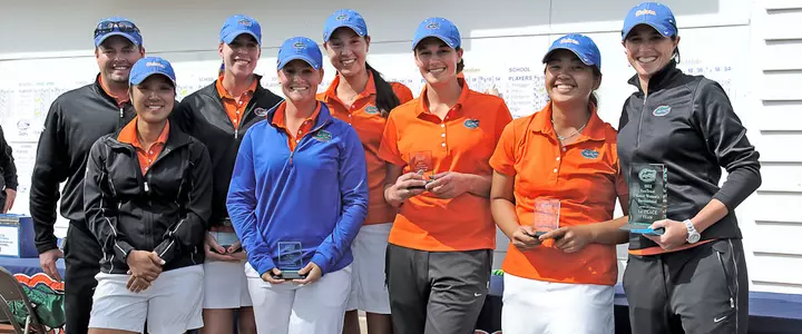 Three Top-10 Finishes Help UF Claim 17th SunTrust Gator Women's Golf Invitational Title