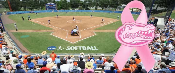 Softball Holds Cancer Awareness Weekend; Swinging for the Cure Home Run Derby Saturday