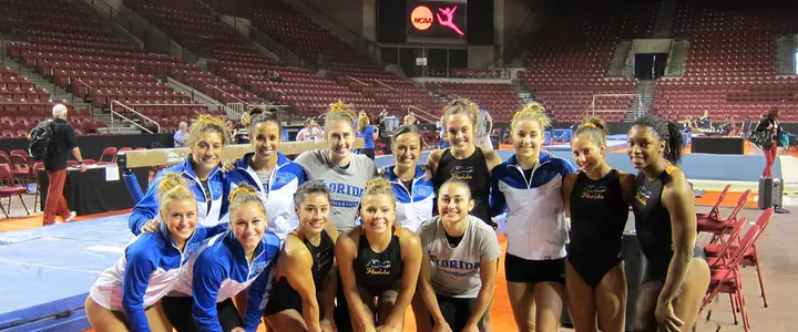 No. 1 Florida Gymnasts Look for NCAA Berth at NCAA North Central Regional Championships