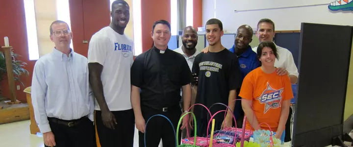 Sending The Right Message: Gators Brighten Easter Weekend For Gainesville Community