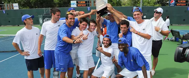 Men's Tennis Tops Kentucky, 4-0, to Claim SEC Tournament Championship