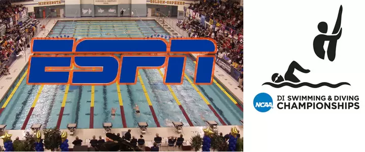 UF Swimming & Diving to Appear on ESPN2 April 5 & 6 as Part of NCAA Championship Coverage