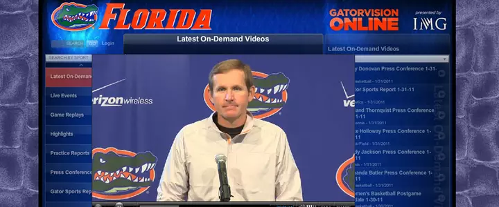 Coach Jackson Met with the Media on Monday