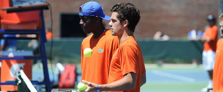 Men's Tennis Prepares for NCAA Regionals; Lacroix, Bangoura Earn ITA Southeast Region Honors