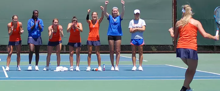Women's Tennis Defeats Clemson in Thriller to Advance to NCAA Quarterfinals