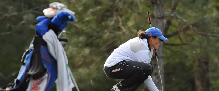 Florida Women's Golf Tied for Eighth; Play Suspended Due to Darkness Near End of Third Round