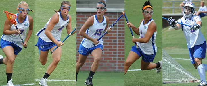 Five Gators Named to IWLCA All-Region Teams