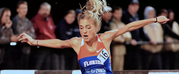 LaCaze Sets School Steeplechase Record, Gators Advance 10 More to Des Moines