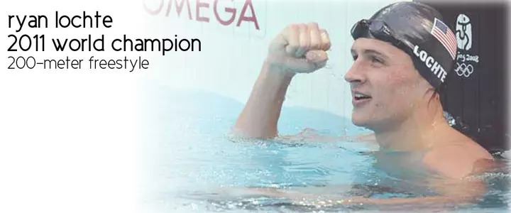 Ryan Lochte Swims to Gold in 200-meter Freestyle