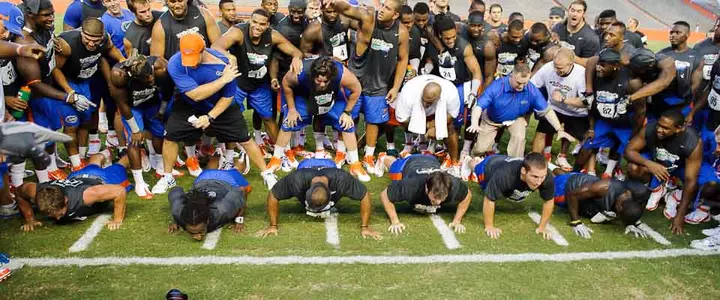 Gators Cap Summer Workouts at a Spirited Gator Charity Challenge