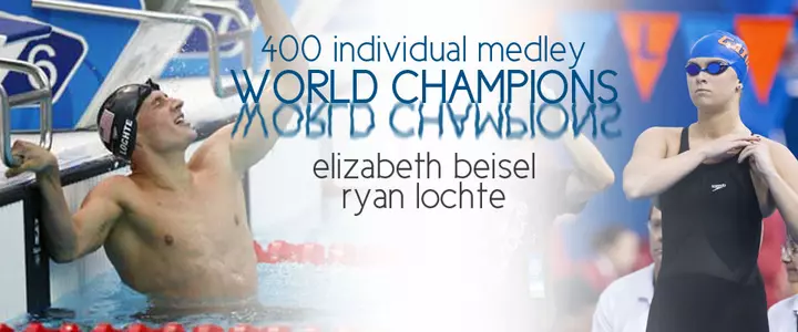 Gators Beisel and Lochte Clinch Dual Titles in 400 IM to Close World Championships