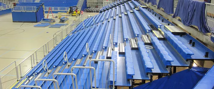 O'Connell Center Lower Level Seating Gets A Facelift