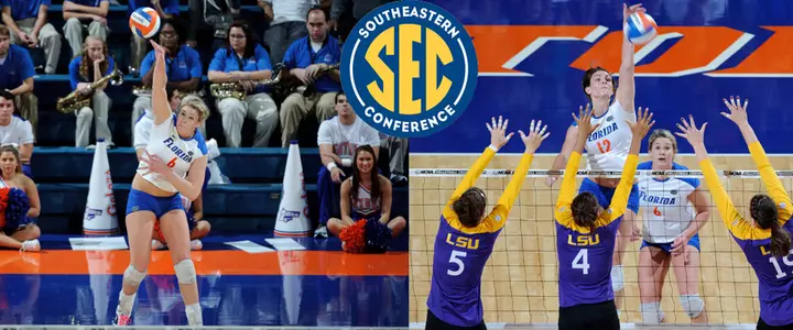 Florida Volleyball's Jaeckel and Murphy Named Preseason All-SEC
