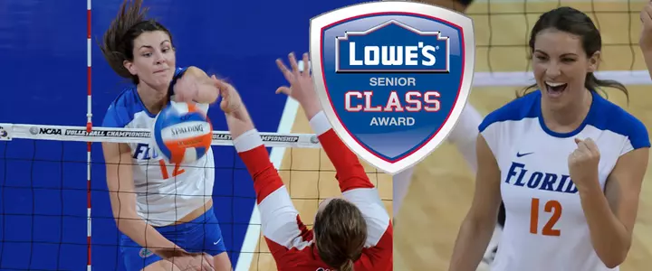 Florida's Kelly Murphy Tabbed as Candidate for Lowe's Senior CLASS Award