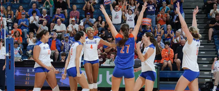 No. 9 Florida Volleyball Hosts Active Ankle SEC/ACC Challenge to Open 2011 Season