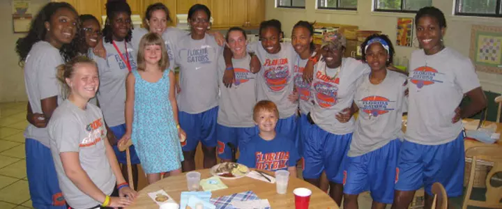 Women's Basketball Team wins Gator Life Skills Cup