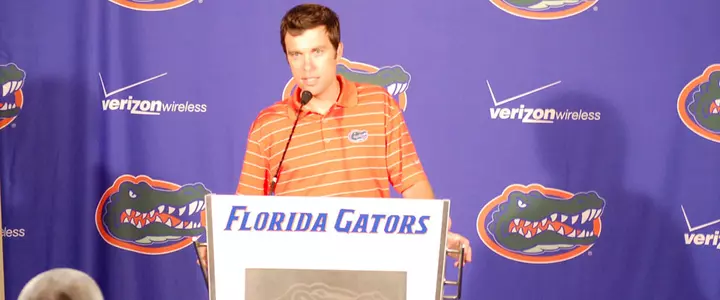 Coach Todd Morgan Meets With the Media as Gators Earn USTFCCCA Preseason Top 30 Rankings