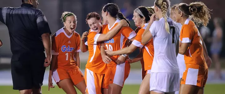 No. 9 Florida Soccer Plays Host to Florida Gulf Coast University Sunday