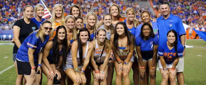 2011 WCWS Team Honored at UF vs. UAB Football Game
