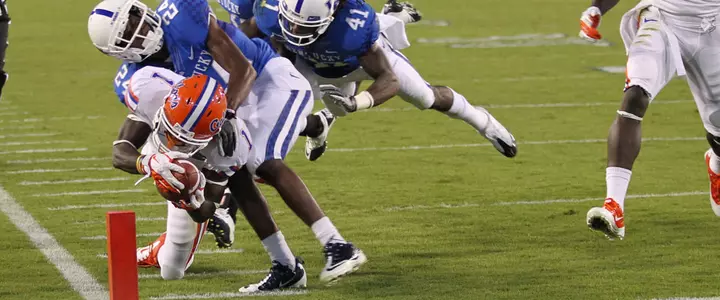 Gators Rush For Better Than 400 Yards In 48-10 Thrashing of Kentucky