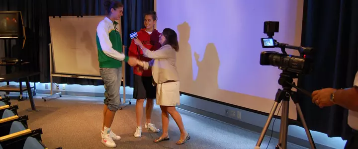 Gators Enjoy Media Training Sessions as Part of Overall Student-Athlete Experience