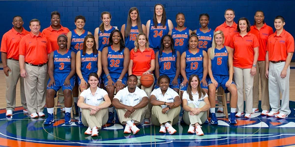 2012 Women's Basketball Roster Team Photo